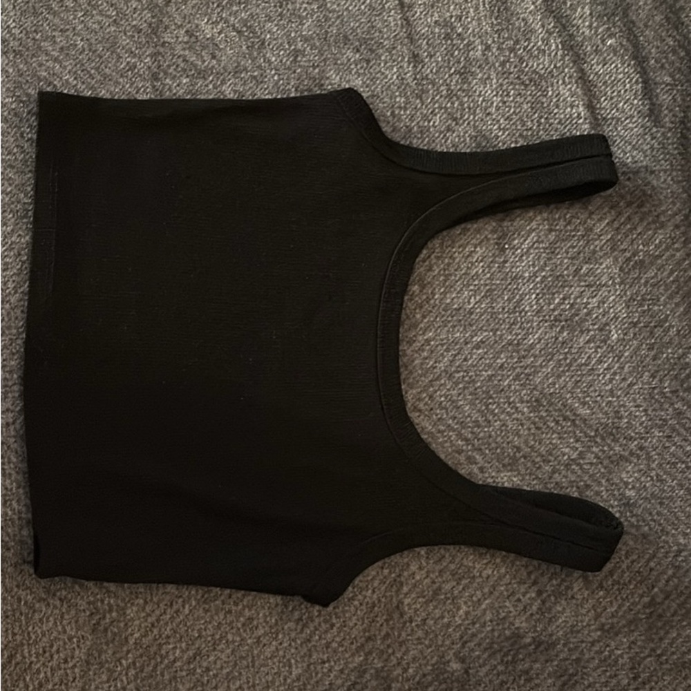 SHEIN Black Crop Top